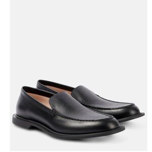 The Row Nic Loafers, 40, Black